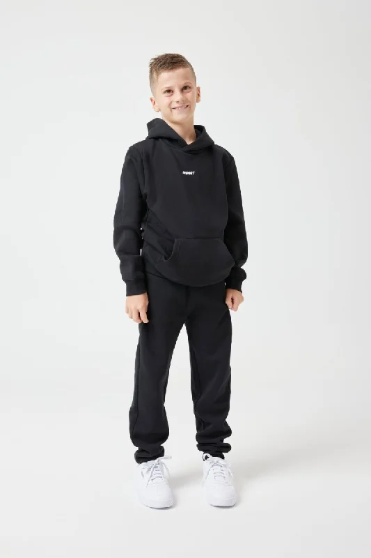INSPORT JUNIOR FRANKIE SLIM PANT BLACK Fashionable Button-Up Pants