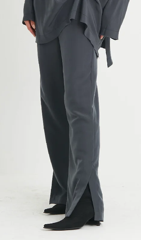 PEACHSKIN SIDESLIT PANT Cozy Lounge Pants