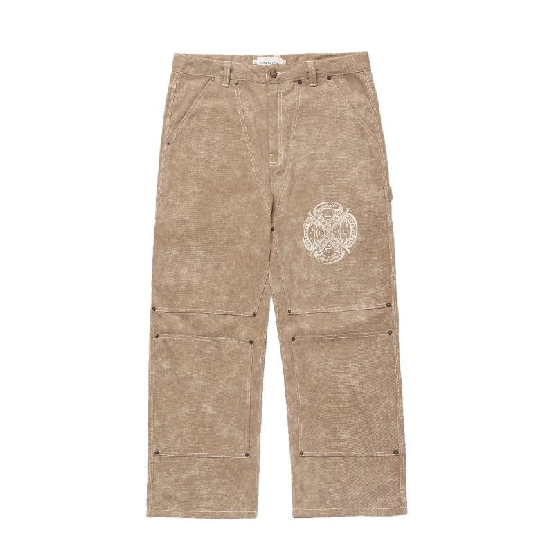 Honor The Gift Mens Washed Carpenter Ankle Pant Casual Yoga Pants