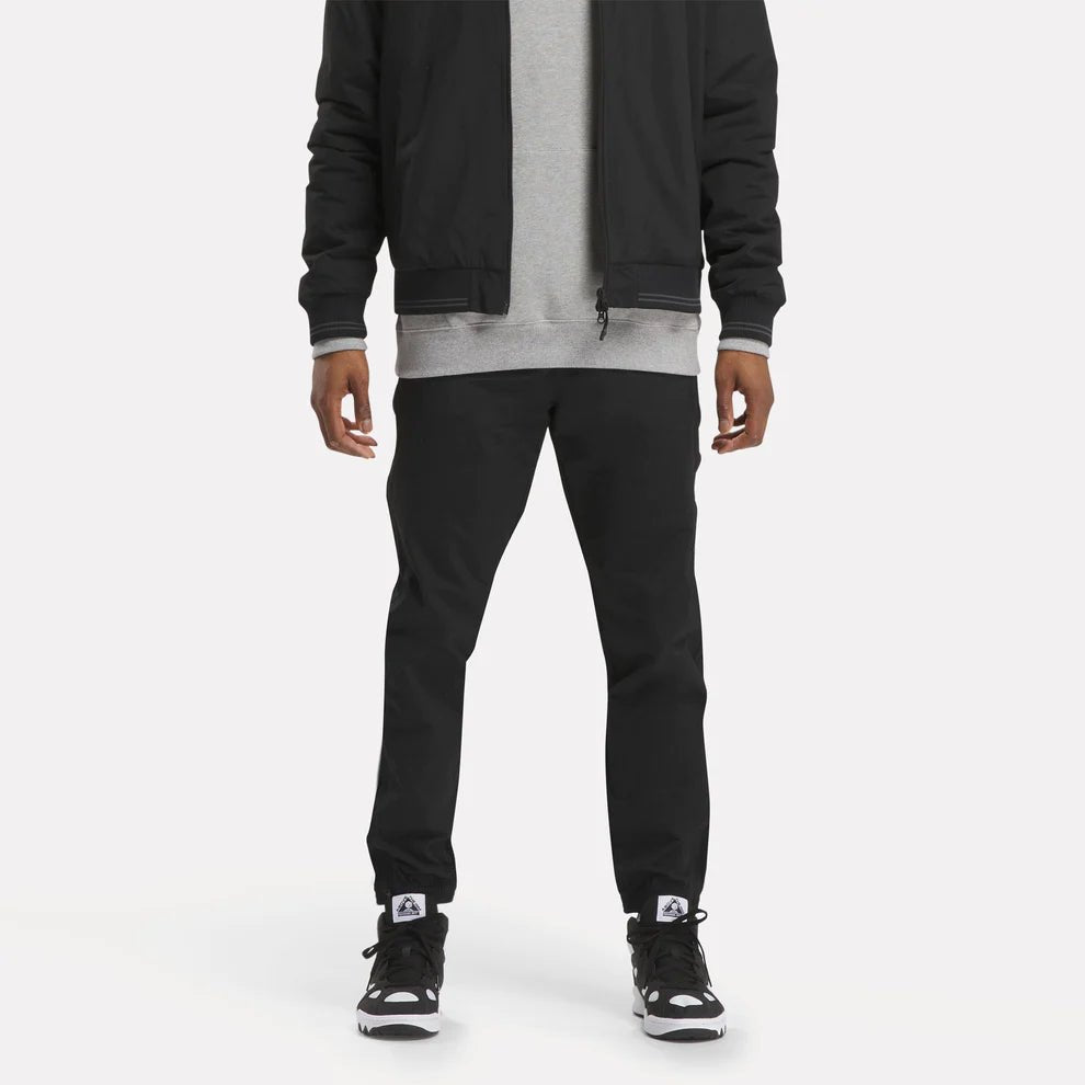 REEBOK MEN'S ATR HOOPWEAR BLACK PANTS Elegant Palazzo Trousers