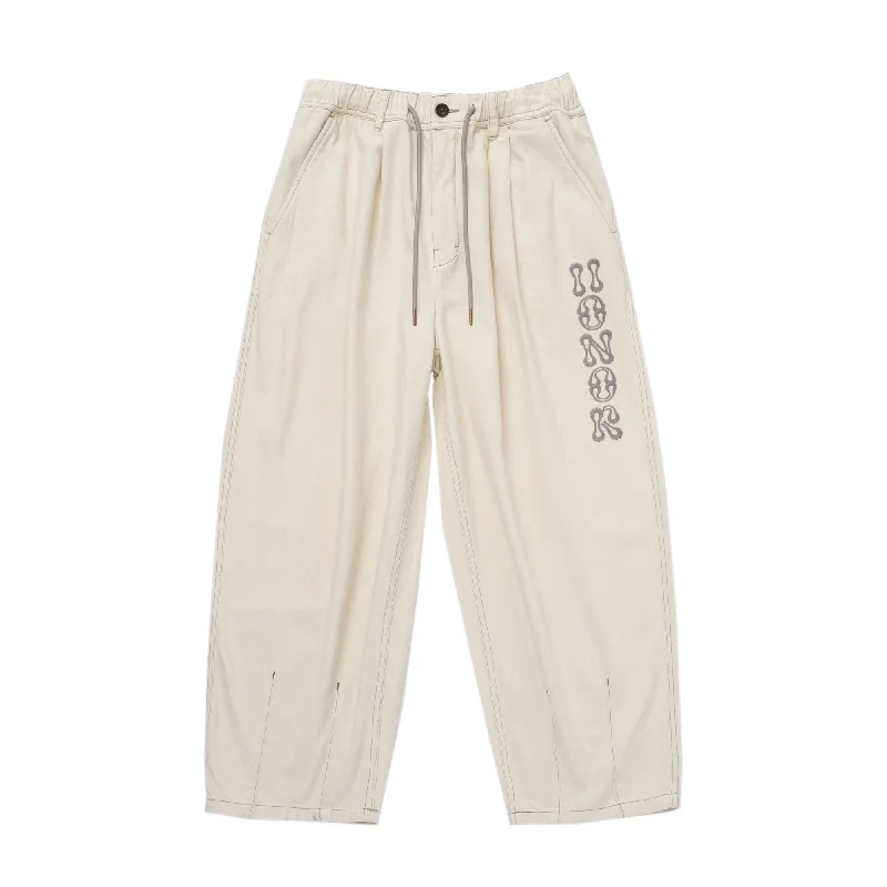 Honor The Gift Mens Twill Baggy Pants Trendy Printed Pants