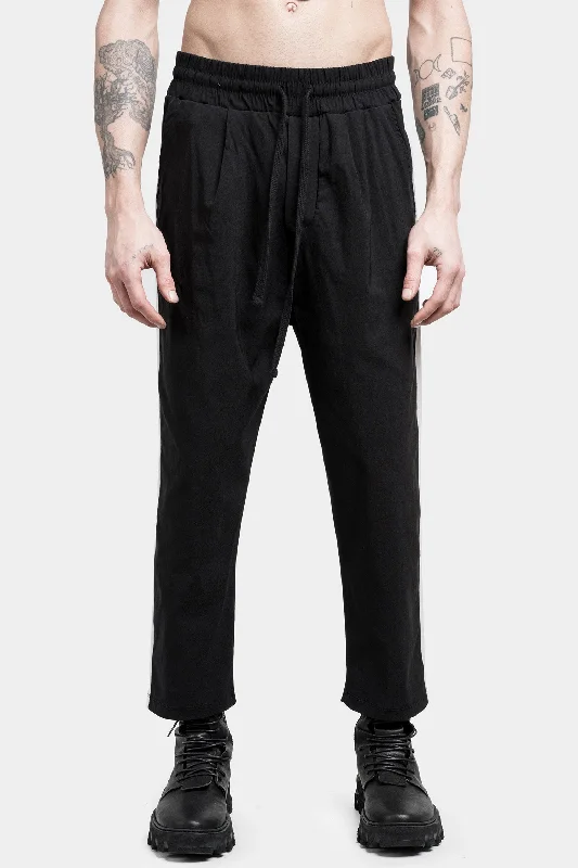 Drop crotch cropped pants Stylish Casual Pants