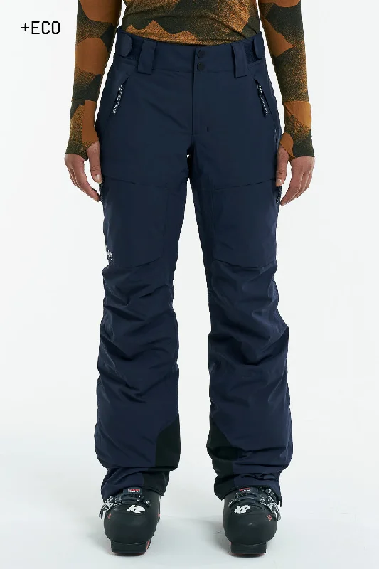 Chica Insulated Pant-Blue moon Formal Wide-Leg Pants
