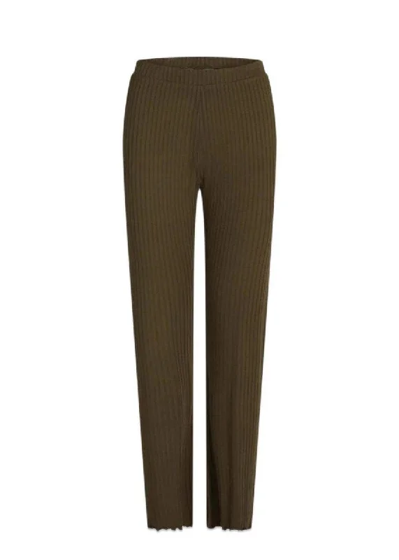 Lonnie Pants 5x5 Solid - Wren Classic Straight Pants