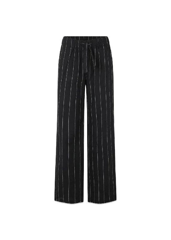 FiaMD pants - Black Slim-Fit Khaki Pants