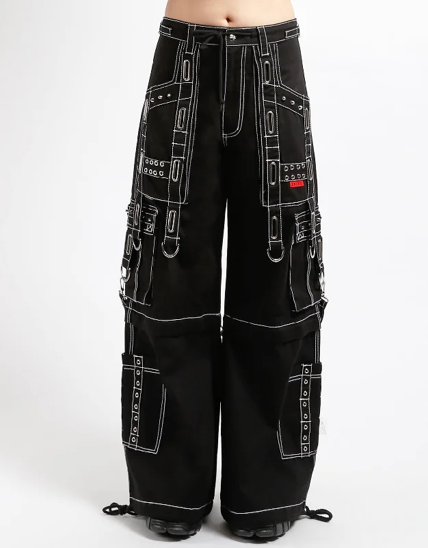 INTERLACE PANT WITH WHITE STITCH Casual Sweatpants Style