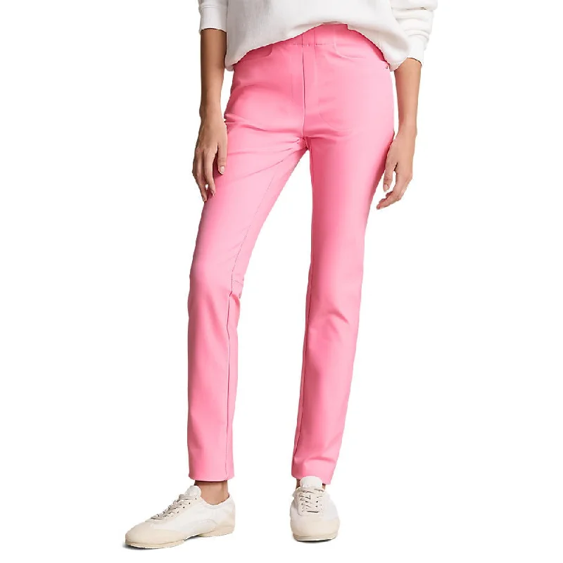RLX Ralph Lauren Women's Eagle Golf Pants - Course Pink Trendy Wide-Legged Trousers