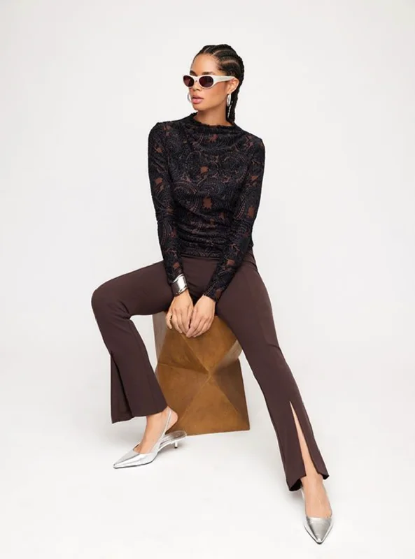 HARLOW BOOTCUT PANT Soft Cotton Pants