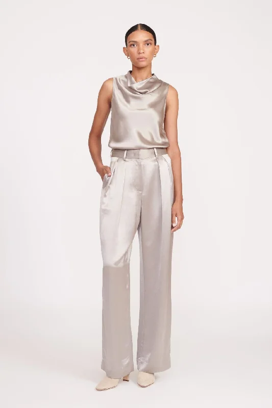 LUISA PANT High-Waist Trousers