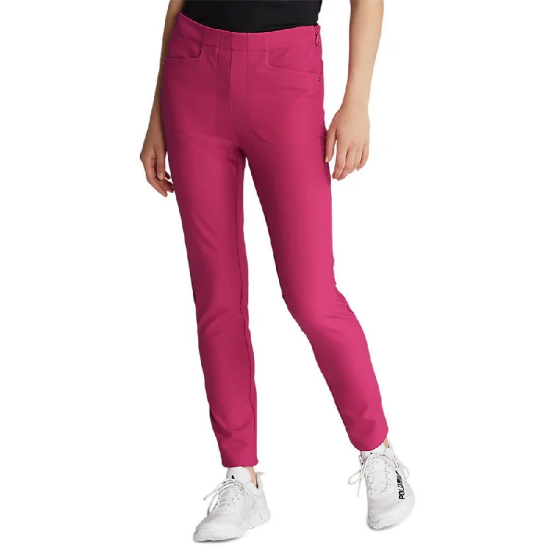 RLX Ralph Lauren Women's Eagle Pants - Bright Pink Stylish Harem Pants