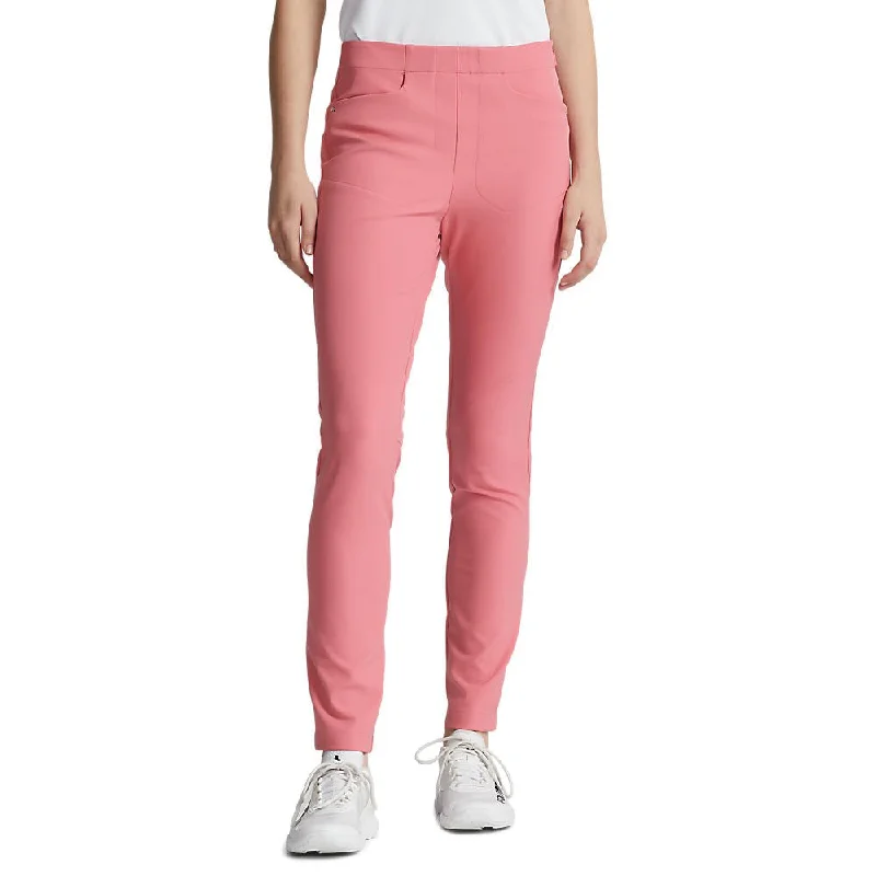 RLX Ralph Lauren Women's Eagle Pants - Desert Rose Classic Bootcut Trousers