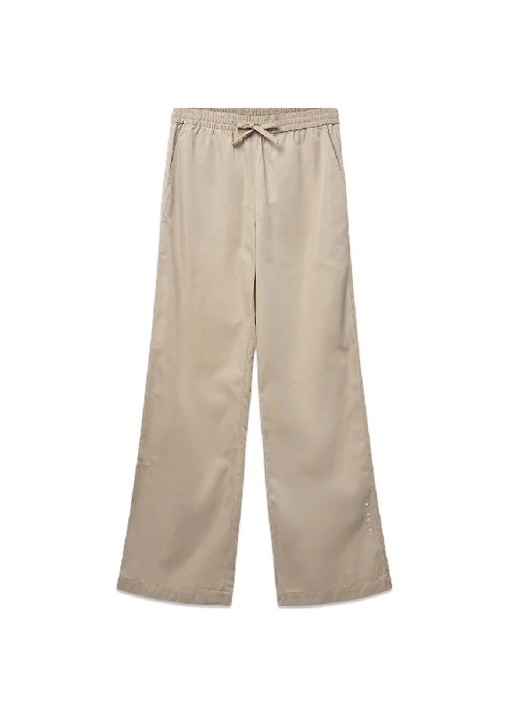 Ojai Pants - Oxford Tan Chic Checkered Pants