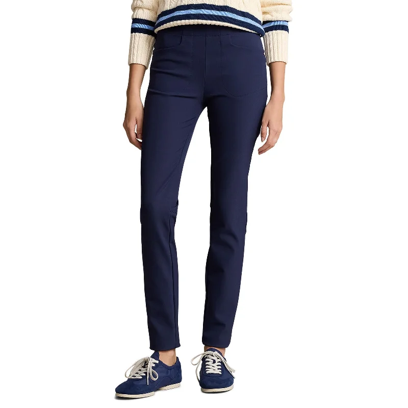 RLX Ralph Lauren Women's Eagle Pants - French Navy Fashionable Tapered Leg Pants