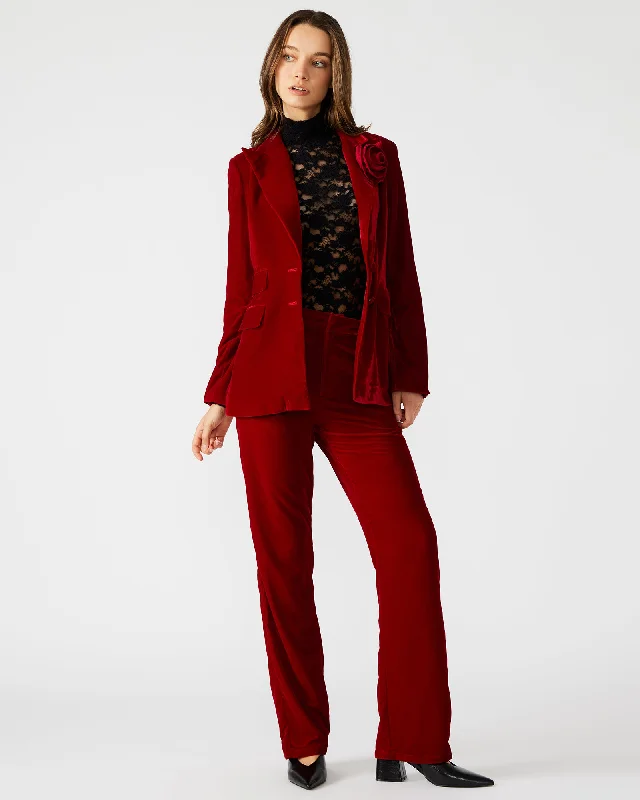 MERCER PANT RED Classic Chino Pants