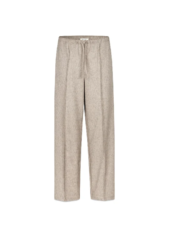 KalemMD pants - Beige Melange Comfortable Fleece Pants