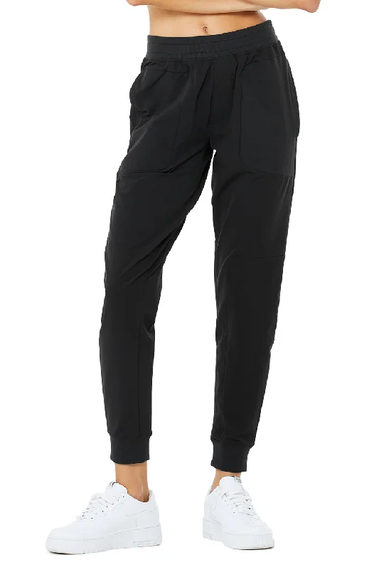 Co-Op Pant - Black Classic Bootcut Trousers