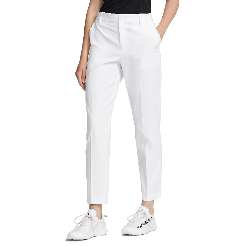 RLX Ralph Lauren Women's 5 Pocket Power-Stretch Golf Pants - Pure White Classic Chino Pants RLX Ralph Lauren Women's 5 Pocket Power-Stretch Golf Pants - Pure White Classic Chino Pants