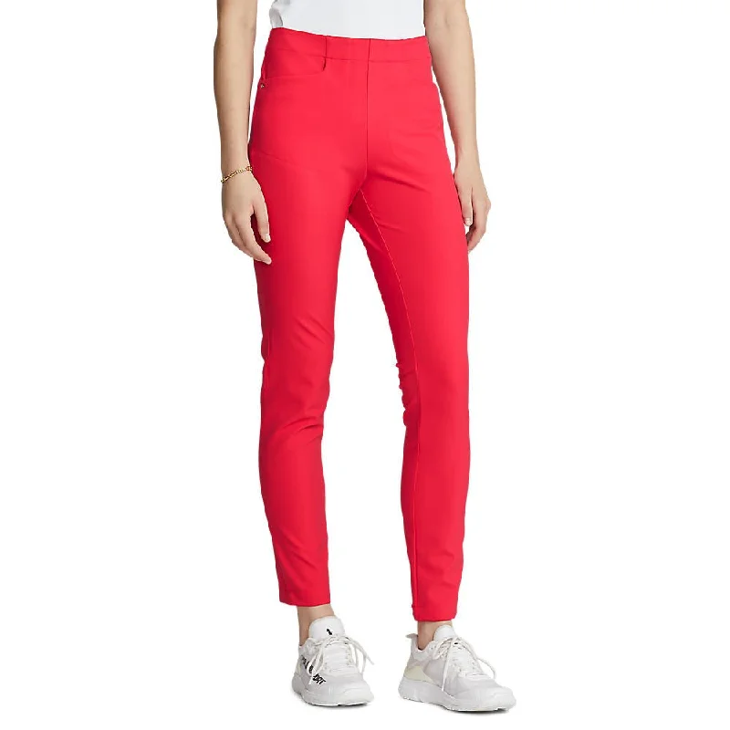 RLX Ralph Lauren Women's Eagle Pants - Maui Red Soft Wool Pants