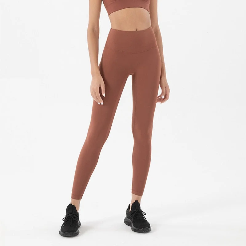 Women's Solid Pattern Elastic High Waist Ankle-Length Yoga Fitness Pants Stylish Paperbag Waist Pants Women's Solid Pattern Elastic High Waist Ankle-Length Yoga Fitness Pants Stylish Paperbag Waist Pants
