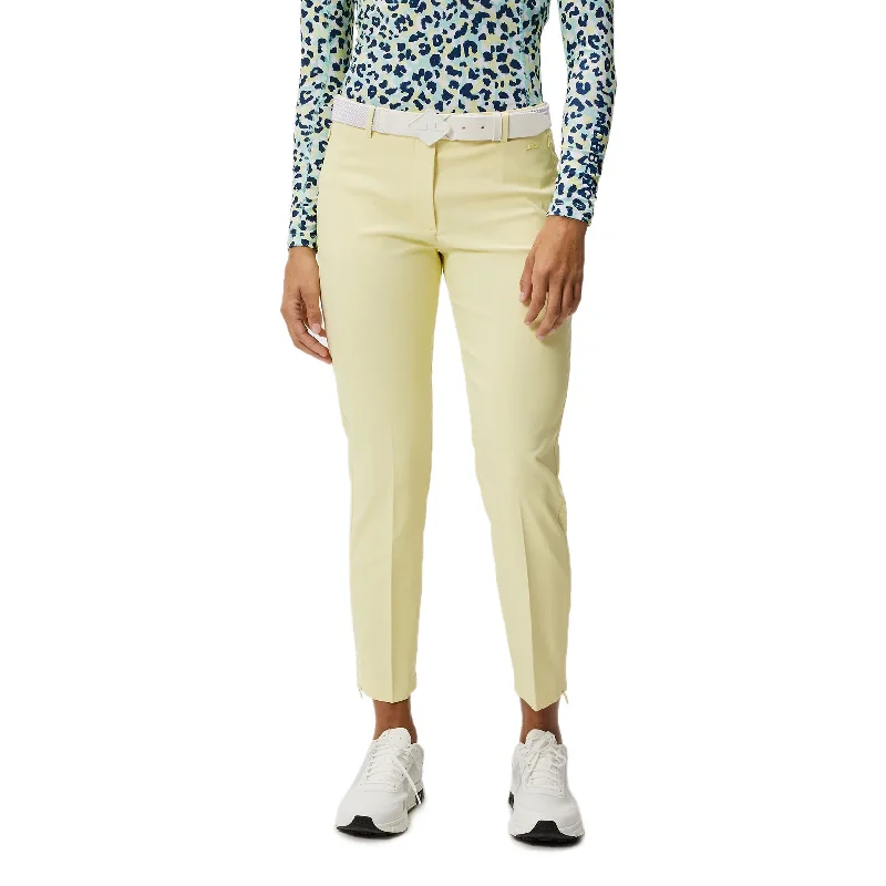 J.Lindeberg Women's Pia Golf Pants - Wax Yellow Slim-Fit Leggings