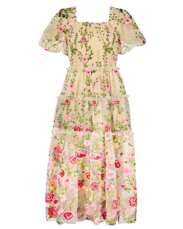 Rose Dress | Cream