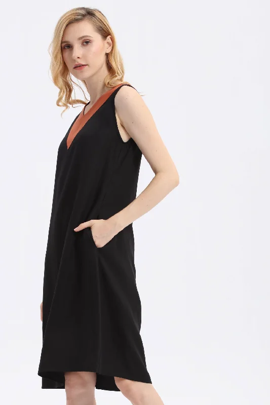 Basic Colourblock Dress