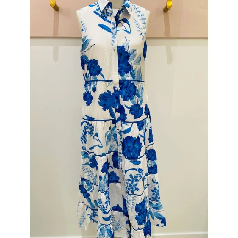 Marlow Dress | Blue Quartz