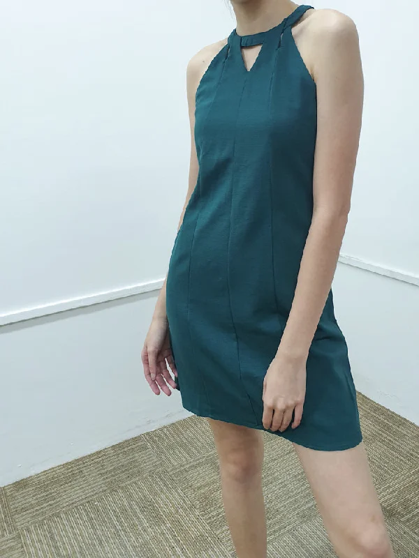Keyhole Shift Dress
