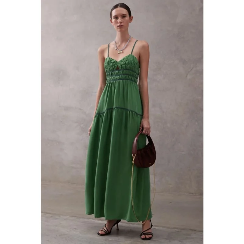 The Jami Dress | Bottle Green