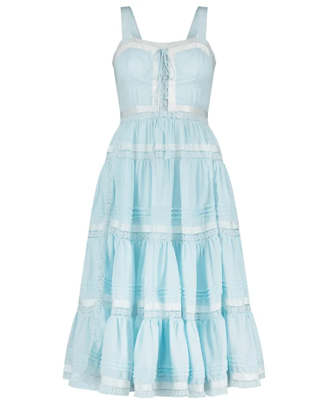 Delores Dress | Blue