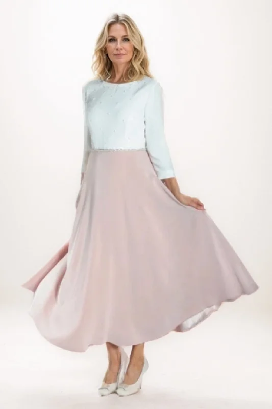 A-Line Maxi Chiffon Mother Of The Bride Dress CM0282