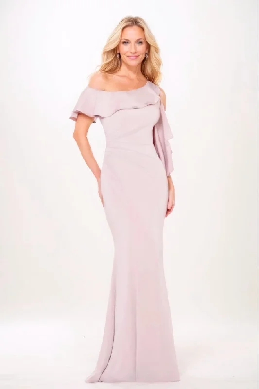Mermaid Maxi Elastic Silk like Satin Mother Of The Bride Dress CM0315
