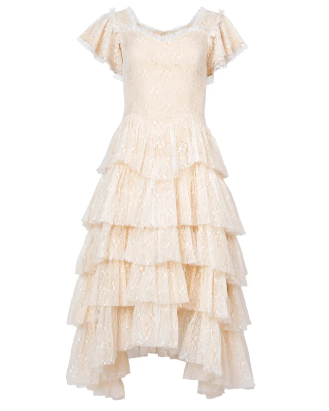 Mia Dress | Champagne