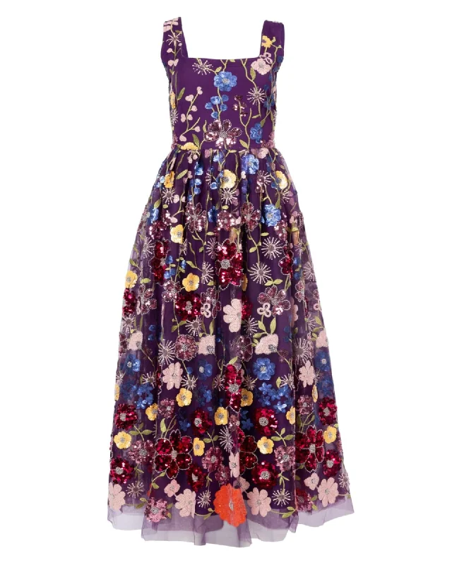 Jasmine Dress | Royal Purple