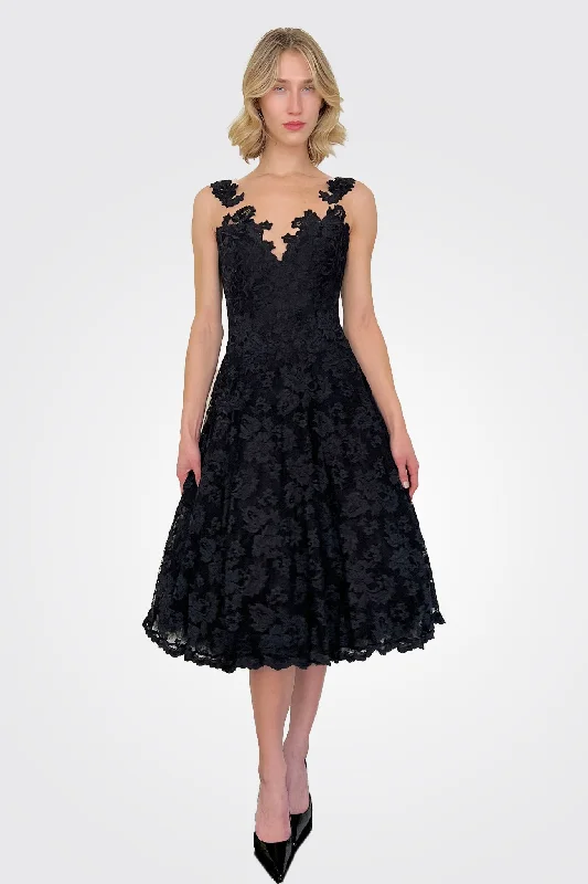 Tutu Cocktail Dress - Black