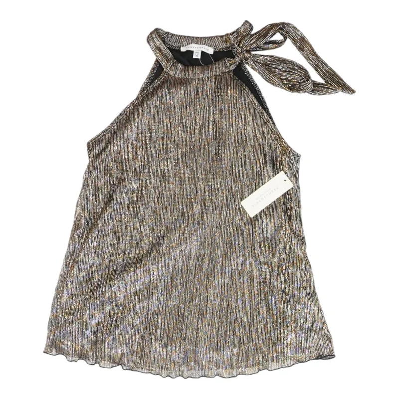 Brown Solid Sleeveless Blouse Soft Modal Blouse