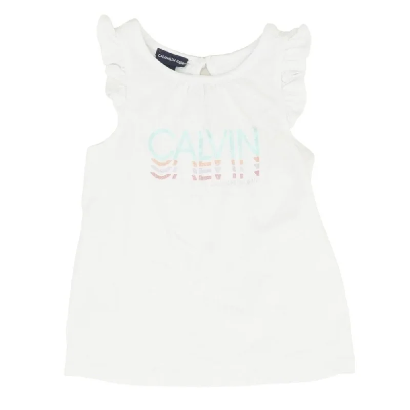 White Solid Short Sleeve Blouse Lightweight Tunic Blouse