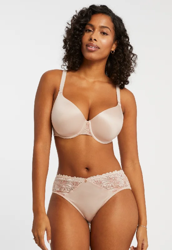 Anniversary Pure Plus Full Coverage T-Shirt Bra In Lotus - Montelle Hooded Caped Shawl Collar Anniversary Pure Plus Full Coverage T-Shirt Bra In Lotus - Montelle Hooded Caped Shawl Collar