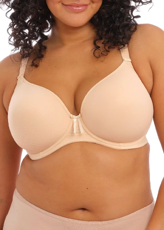 Bijou UW Moulded T-Shirt Bra In Sand - Elomi Anti-Pilling Machine Wash Handmade