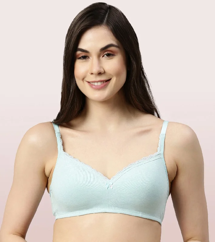 Smoothening Balconette T-Shirt Bra Rayon Velvet Corduroy