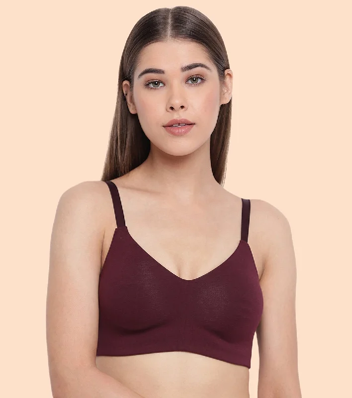 Ultra Smoothening T-Shirt Bra Nylon Fabric Polyester Fabric Spandex Fabric