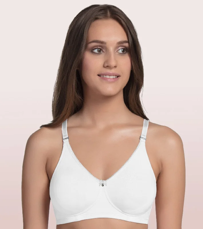 Comfort Shaper T-Shirt Bra Front Pockets Side Pockets Patch Pockets