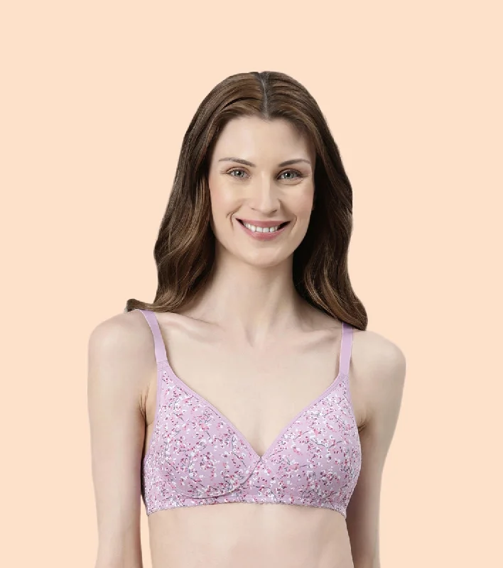 Enamor Perfect Coverage Supima Cotton T-Shirt Bra For Everyday Comfort - Padded, Non-Wired Bra & Medium Coverage Bra | A039 Welt Pockets Slit Pockets Enamor Perfect Coverage Supima Cotton T-Shirt Bra For Everyday Comfort - Padded, Non-Wired Bra & Medium Coverage Bra | A039 Welt Pockets Slit Pockets