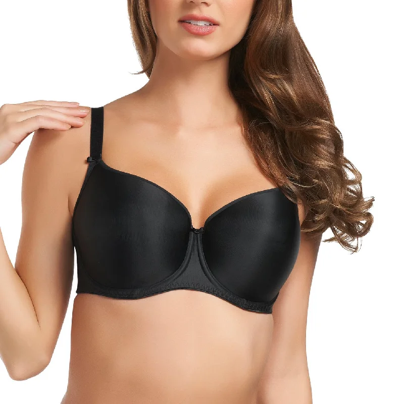 FANTASIE FL4510 Smoothing T-Shirt Bra Striped Floral Plaid