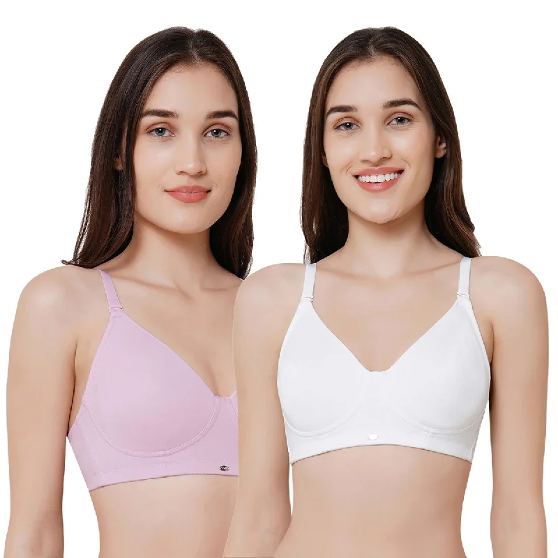 Non padded Non wired full coverage t-shirt Bra (PACK OF 2) CB-337 Real Fur Shearling Chenille Non padded Non wired full coverage t-shirt Bra (PACK OF 2) CB-337 Real Fur Shearling Chenille