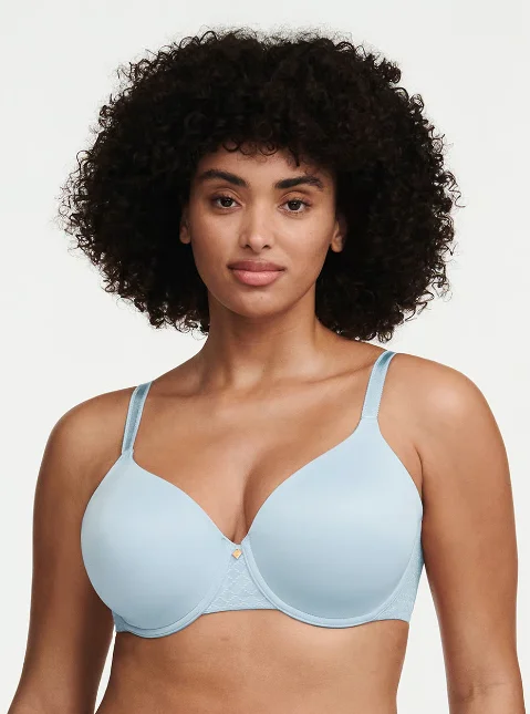 Norah Chic T-Shirt Bra In Slate Blue - Chantelle Casual Formal Business