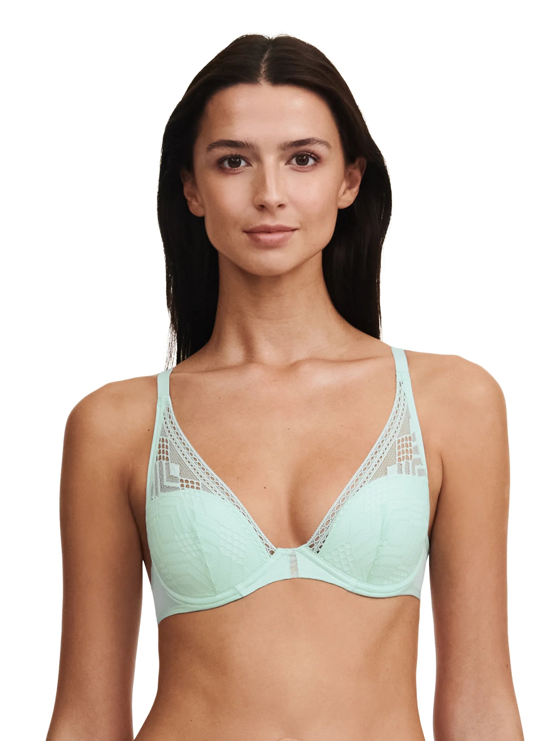 Ondine Plunge T-Shirt Bra In Nile Green - Passionata Iron Safe Non-Iron Wrinkle Free Ondine Plunge T-Shirt Bra In Nile Green - Passionata Iron Safe Non-Iron Wrinkle Free