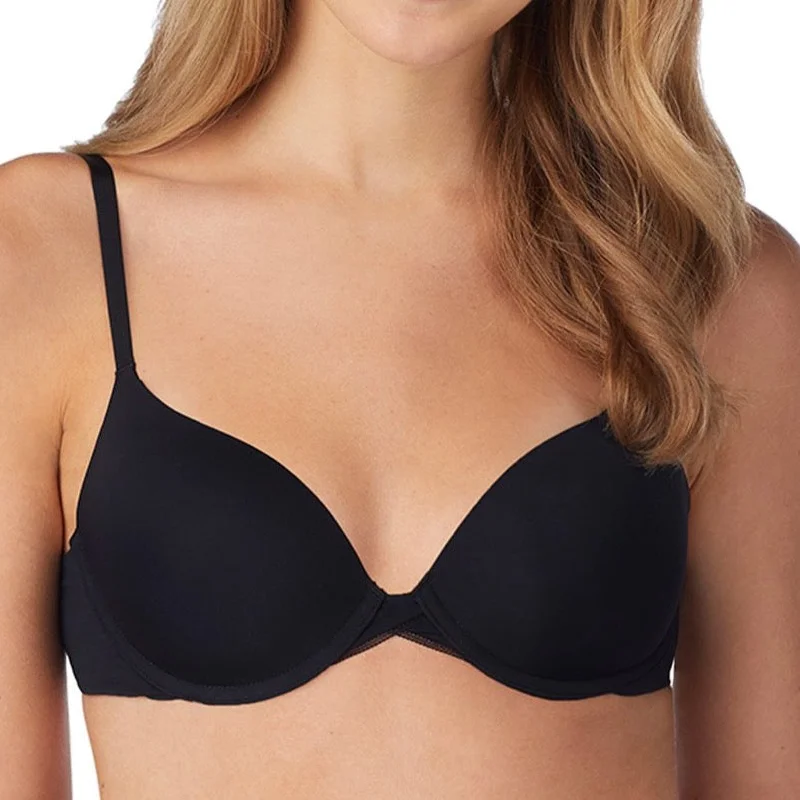 ON GOSSAMER SLEEK MICRO T-SHIRT BRA G3200 Ribbed Striped Patterned