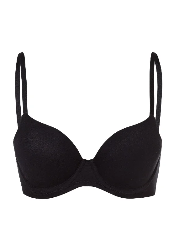 Cotton Sensation Padded T-Shirt Bra | Black 71382-019 Layered Multi-layer Single Layer Cotton Sensation Padded T-Shirt Bra | Black 71382-019 Layered Multi-layer Single Layer