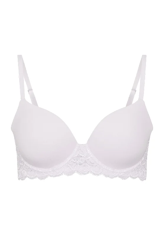 Luxury Moments Lace T-Shirt Bra | Lupine Love 71503-1486 Rayon Velvet Corduroy